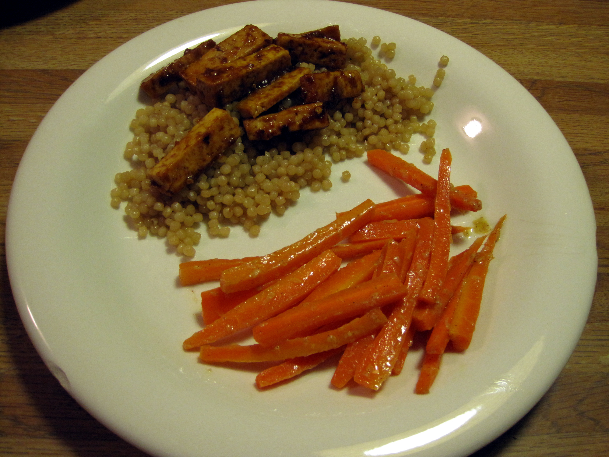 Brown Sugar & Mustard Glazed Tofu